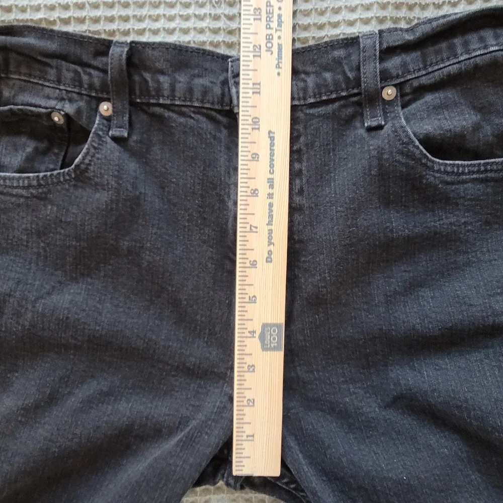 Levi's 569 Loose Straight Jeans Mens 38x30 Black Denim‎ Relaxed Baggy 00569-0125